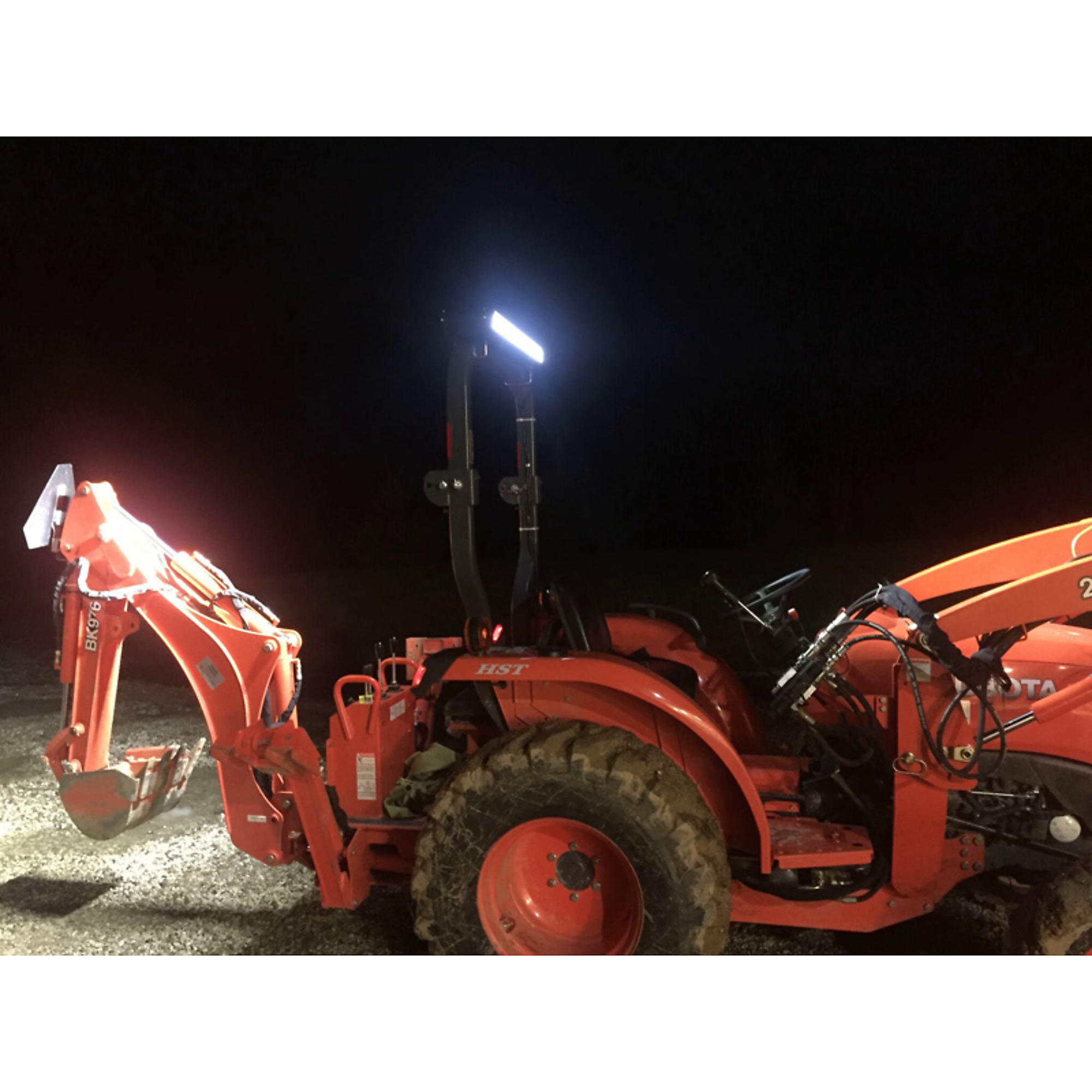 Extreme Metal Products, Tractor/Zero turn LED Light Bar Brackets, Included (qty.) 2 Model# 13386